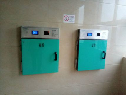 医院被服垃圾槽收集系统医院被服互锁系统不锈钢污衣井